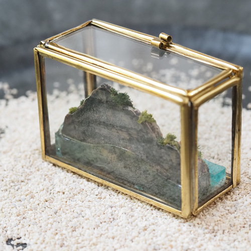 ジオラマアート】ちいさな世界旅行 美しいビーチがある街 リゾート 旅