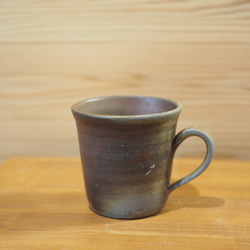 （mさま専用ページ）大容量　たっぷりのめる　大きな備前焼マグカップ（ザンギリ） 3枚目の画像