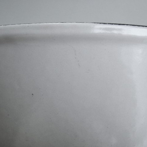 ル・クルーゼ ソースパン 白 18cm ヴィンテージ LE CREUSET フランス