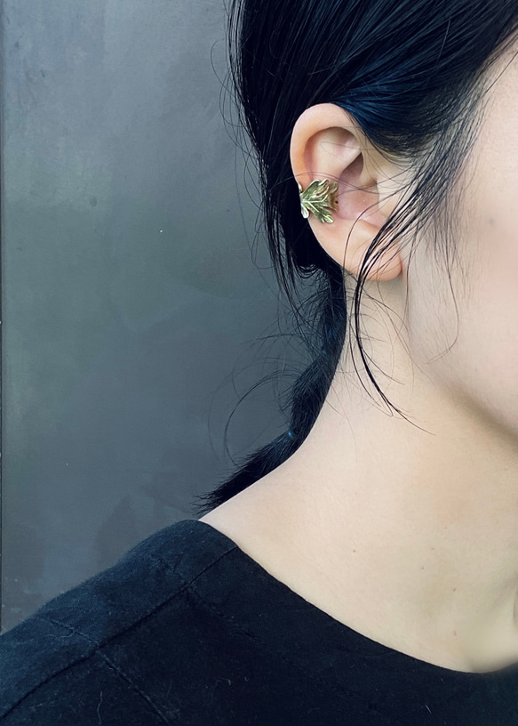 Herb leaf 〈真鍮 -Brass〉 5枚目の画像