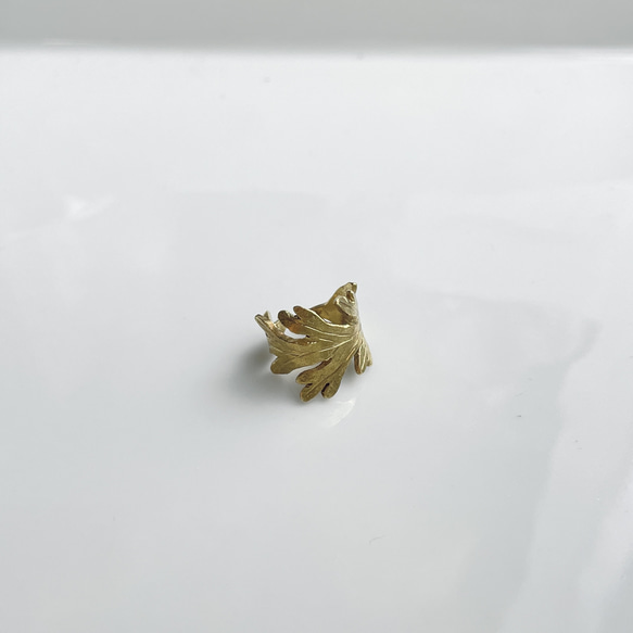 Herb leaf 〈真鍮 -Brass〉 1枚目の画像