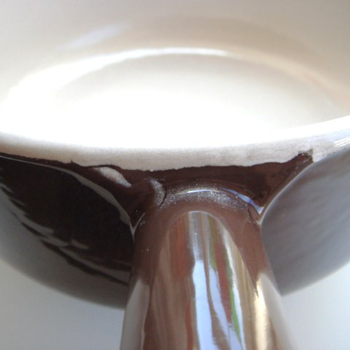 ル・クルーゼ ソースパン 18cm 茶 ヴィンテージ LE CREUSET 片手鍋