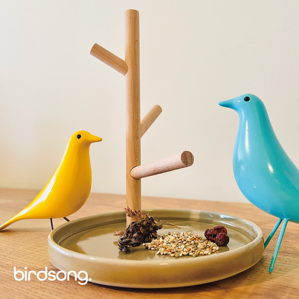 とまりば】止まり木＋フラットプレート 鳥さんの休憩場所に おもちゃ