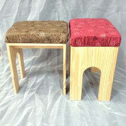 こんなのが欲しかった 手作り❤かわいいイス 花柄2点セットA