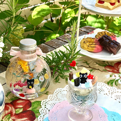 猫ちゃんハーバリウム♡夏スイーツランドの美味しい時間　＊＊サマーギフト　夏限定新作 6枚目の画像