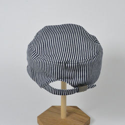 Sunka ワークキャップ ／国産デニム／ユニセックス／シンプル／帽子 5枚目の画像