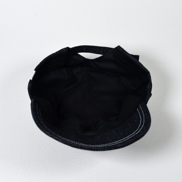 Sunka ワークキャップ ／国産デニム／ユニセックス／シンプル／帽子 20枚目の画像