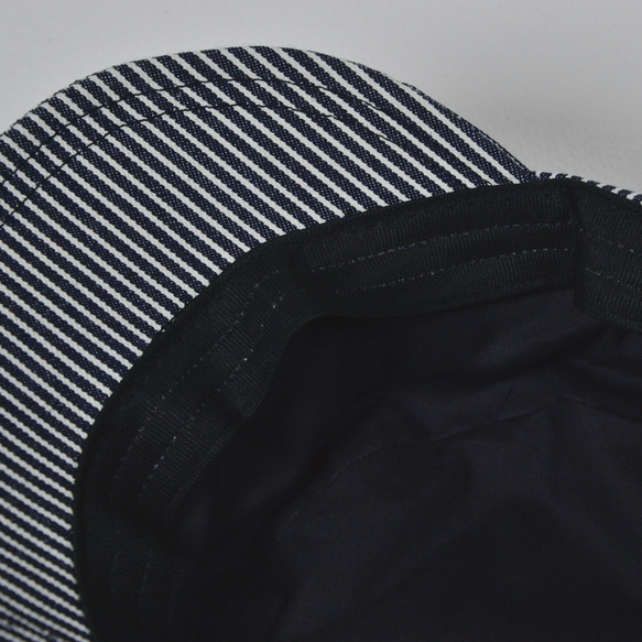 Sunka ワークキャップ ／国産デニム／ユニセックス／シンプル／帽子 11枚目の画像