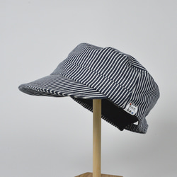 Sunka ワークキャップ ／国産デニム／ユニセックス／シンプル／帽子 7枚目の画像