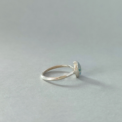 1点もの】パライバクォーツ/ギラライトインクォーツ/水色/透明/くらげ