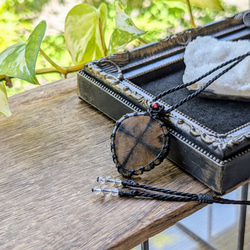 オパールのシンプルマクラメネックレス ❈ピンクコモンオパール♥マクラメネックレス♪R810 - メルカリ