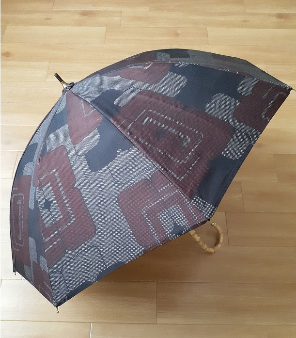 大島紬リメイク日傘(OBG-UM002)