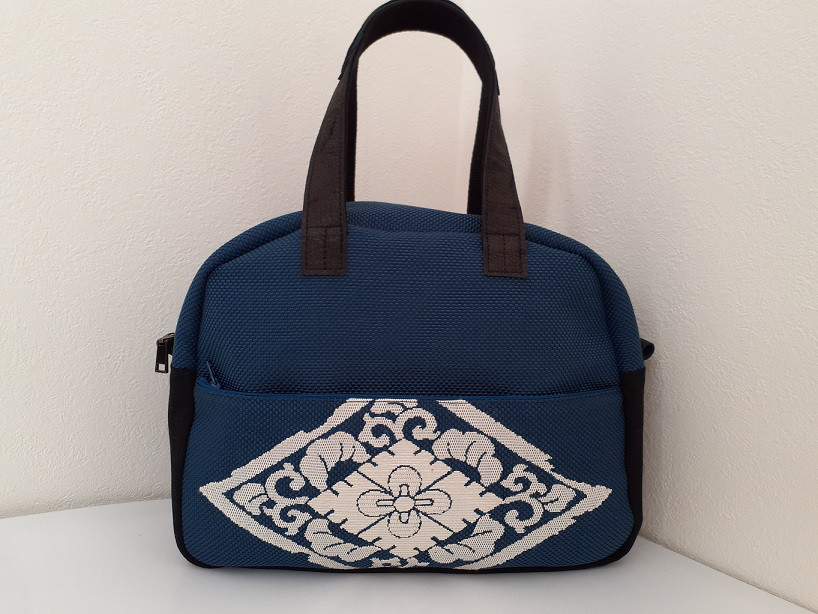 帯リメイクボストンバッグ（OBB-28MS-002）