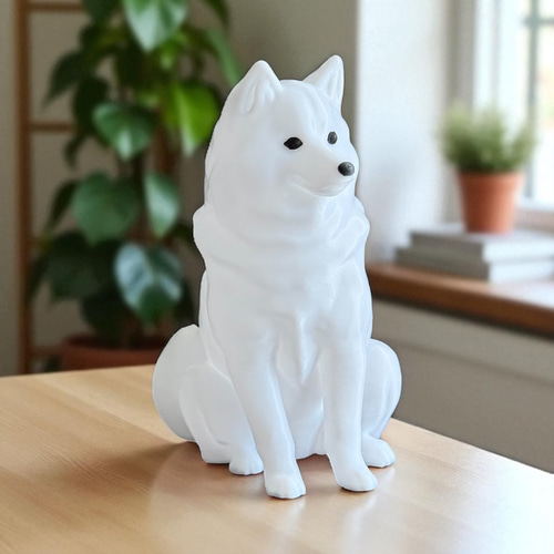 柴犬灯ろう　B型　キャンドル型LED付 柴犬灯ろう B型 キャンドル型LED付 柴犬 光るインテリアオブジェ 明滅