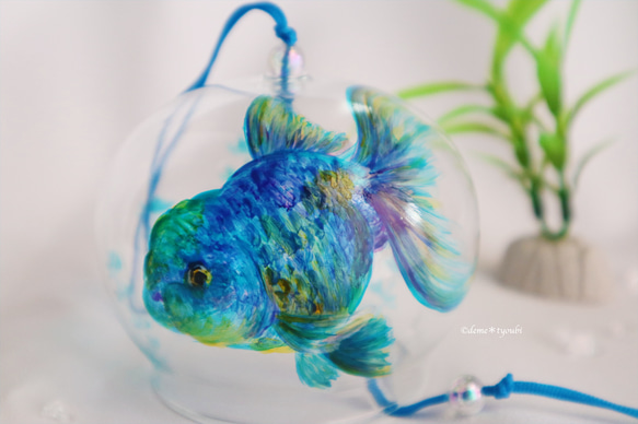 タイムセール 金魚 アート 祭 樹脂金魚 誕生日 贈り物 ギフト 置物