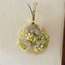 特価】アナベル 2本 スワッグ 42cm【2】＊ 紫陽花 あじさい アジサイ