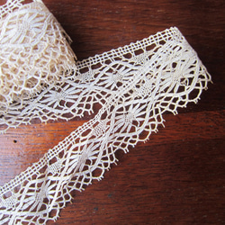 アンティークベルギー バンシュボビンレース ロングマフラー ハンドメイドショール アンティークベルギー バンシュボビンレース ロングマフラー
