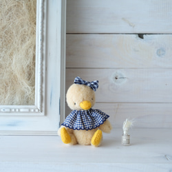 ひよこのぬいぐるみ　水玉バンダナちゃんテディベア　teddy bear あひる ひよこのぬいぐるみ 水玉バンダナちゃんテディベア teddy bear