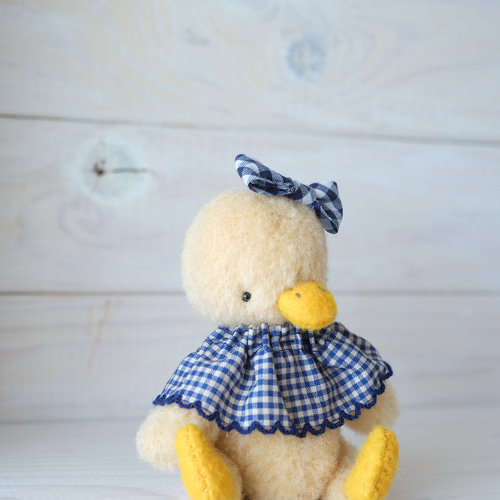 あひるのぬいぐるみ ブルーリボンちゃん テディベア あひる ぬいぐるみ