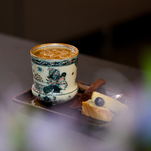 詩瓷集 景徳鎮手描き青花磁器｜中国唐風・伝統影絵人物模様