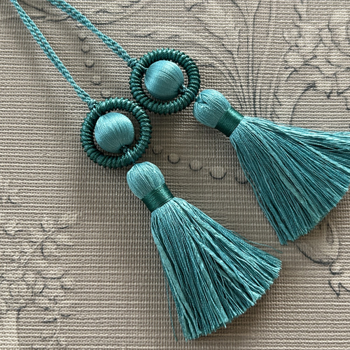 HOULES社ウレス社　タッセル、キータッセル フランスHoules社製オパール キータッセル(カラー全5色) 生地