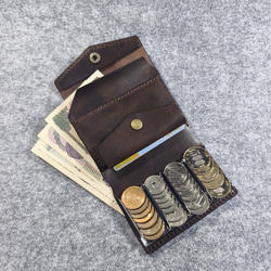 コインキャッチャー・財布[革色・ステッチ色多数有り] その他ミニ財布