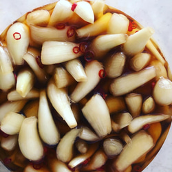 大人気！鹿児島産らっきょう　サイズL ぬか床 3枚目の画像