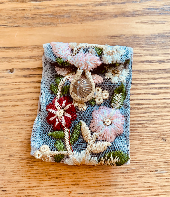 ハンドメイド インド刺繍リボン 小物入れ その他ケース viola 通販