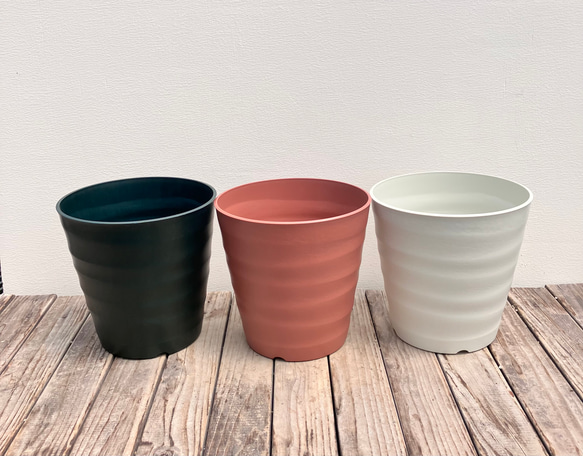 プラスチック製植木鉢＊フレグラーポット18型＊寄せ植え＊ 一輪挿し