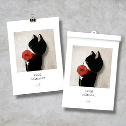 ★再販★2026年壁掛けカレンダー(A5サイズ) 1枚目の画像