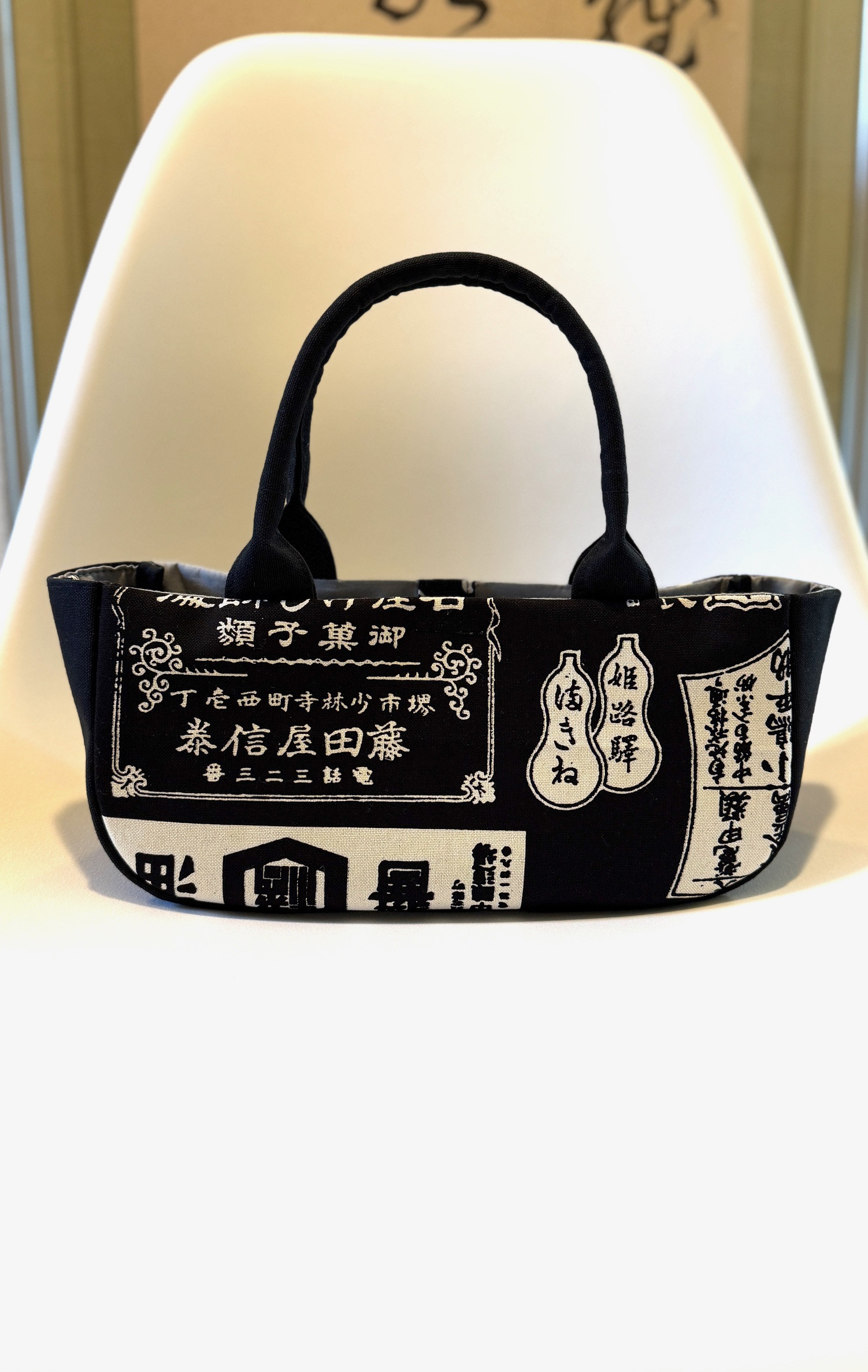 昭和レトロ商店ロゴ帆布/横長ミニトート164g トートバッグ syo 通販
