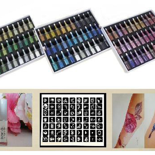 ≪商材≫ボディジュエリー超豪華100色キット付き✶開業セット