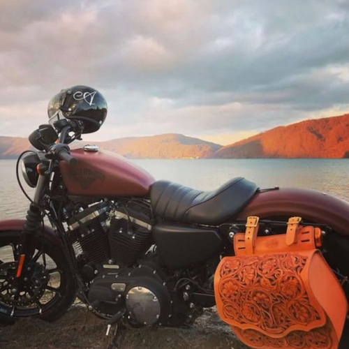 ハーレー使用　サイドバッグ　サドルバッグ サドルバッグ サイドバッグ (バイク専用、ハーレー 大型クルーザー等