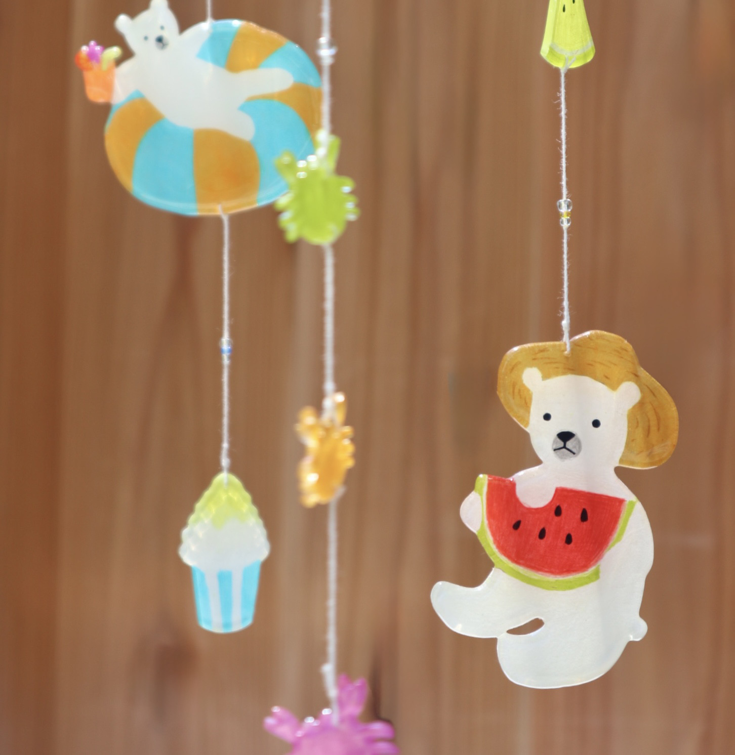 モビール・しろくまさんのバカンス