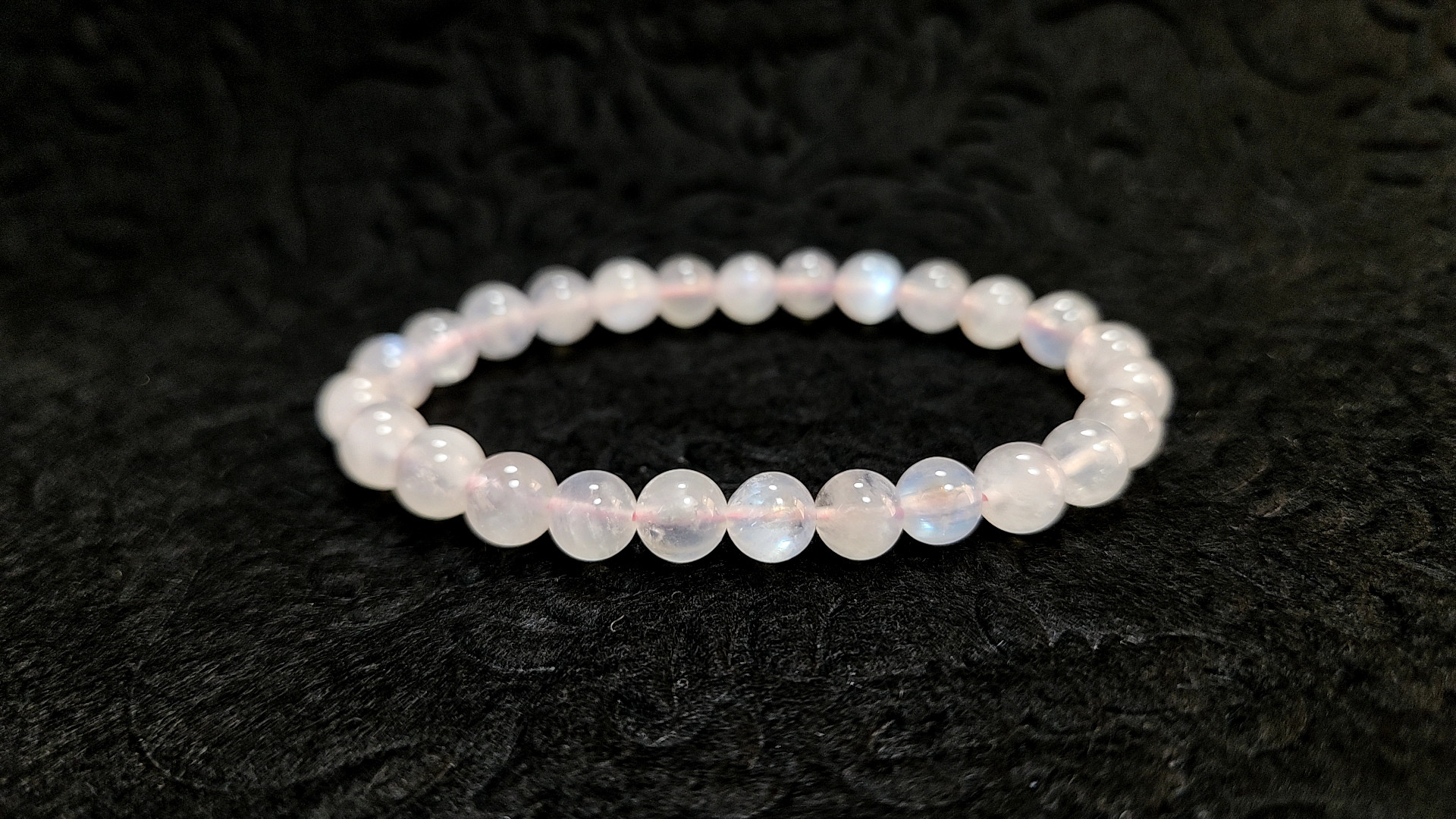 ピンクムーンストーン◇ハートの癒し◇女性性◇ブレスレット◇天然石◇