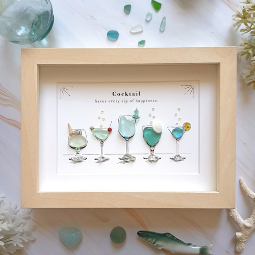 シーグラスアート　♡sakuraカクテル　ほろよい気分♡　♡sakura咲く♡ SAKURASAKU - Tumbler | 100percent オンラインストア