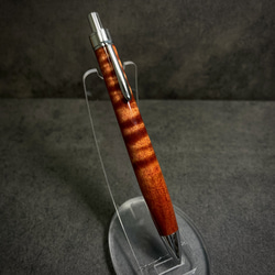 ★美品★アーチベンツ★カーリーメイプル虎目ストレート★本革巻き ☆美品☆アーチベンツ☆カーリーメイプル虎目ストレート☆本革巻き