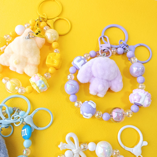 1pcs】スマホストラップ バッグチャーム スマホブレスレット スマホ