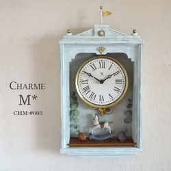 BOX ART CLOCK S002 箱の中の世界、ARTと時を味わい楽しむ時計