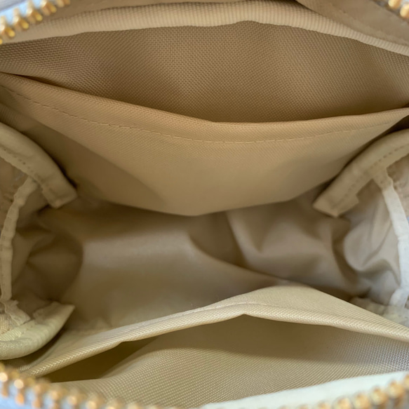 mini heart 選べる　minipouch SとMの間のサイズ　刺繍　ミニポーチ　ヌビ　サニタリーポーチ　ハート 8枚目の画像