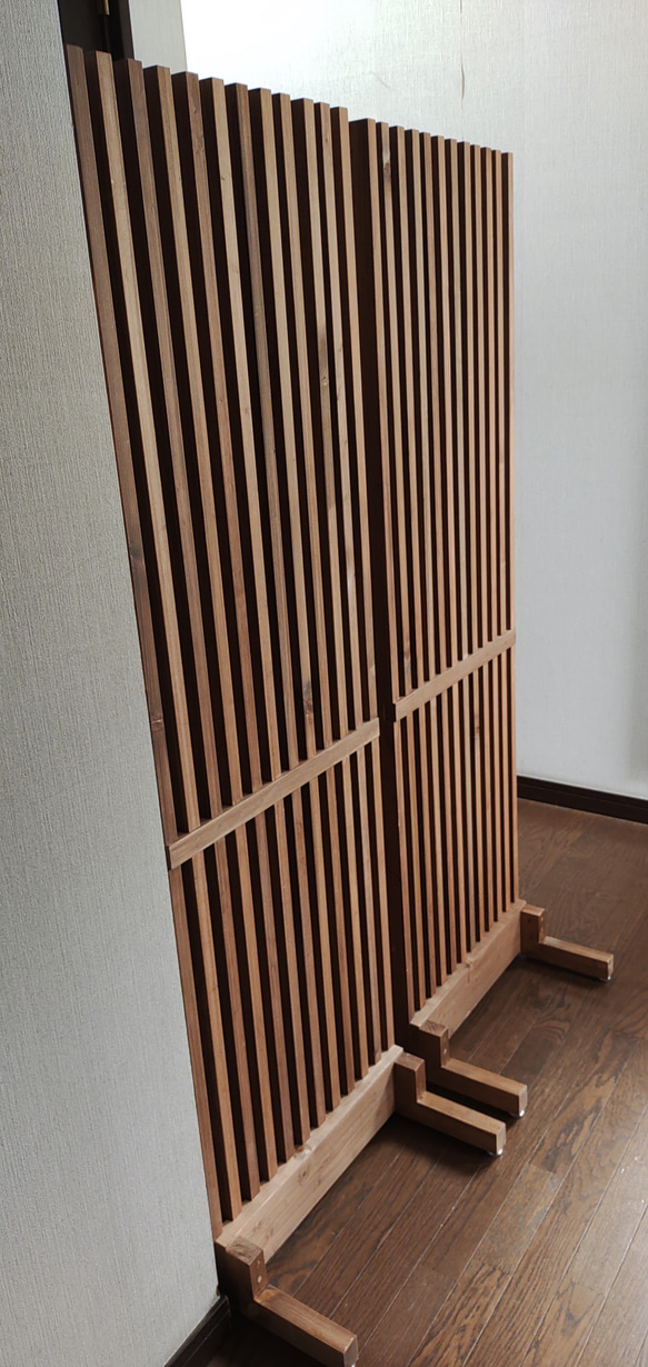 木製衝立て 衝立 木製 受注製作 その他家具 nature7 通販 19616762｜Creema
