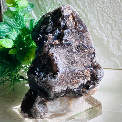 ファントム モリオン 涅槃水晶 エッチドクォーツ 黒水晶 山入り