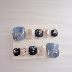 現品限り フットネイル ネイルチップ ペディ ニュアンスネイル サイズ