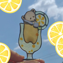 しろくまさんのレモンスカッシュ(ステンドグラス)送料込 その他