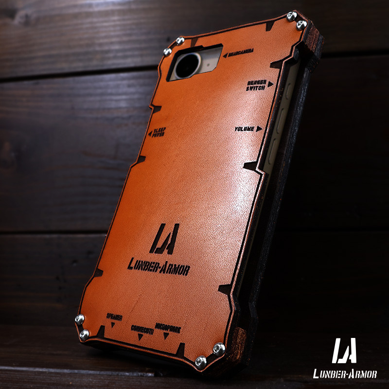 iPhone16e ケース レザー 革 栃木レザー 本革 耐衝撃 ミリタリー風 自然素材 オリジナルデザイン