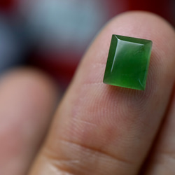 RS11-82 氷種 暗緑 グアテマラ産 天然 A貨 本翡翠 ルース 硬玉 ジェダイト 8枚目の画像