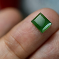 RS11-82 氷種 暗緑 グアテマラ産 天然 A貨 本翡翠 ルース 硬玉 ジェダイト 5枚目の画像