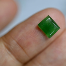 RS11-82 氷種 暗緑 グアテマラ産 天然 A貨 本翡翠 ルース 硬玉 ジェダイト 3枚目の画像