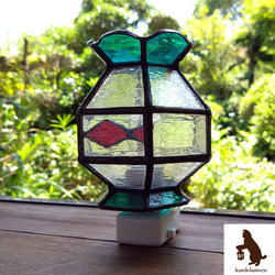 ステンドグラス （五角形テラリウム）送料無料 プランター その他