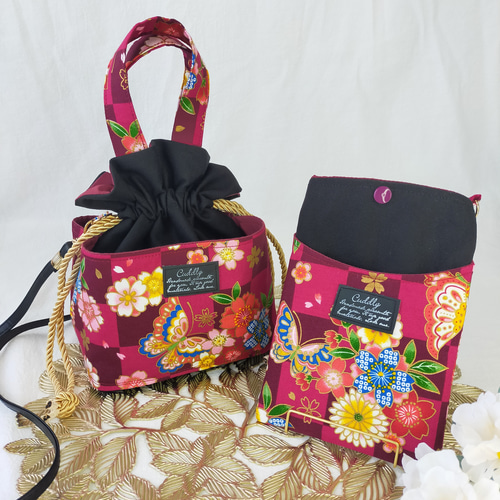 みーちゃん様専用 巾着袋 ポーチハンドメイド 様専用の通販 by みー